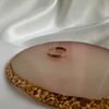 Rose Gold Dipped Sterling Silver Adjustable Ribbed Midi Toe Ring