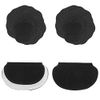 Underarm Sweat Pad, 60Pcs Adhesive Underarm Absorbing Pads Non Woven Fabric Armpit Dress Clothing Protection for Sweating Women and Men, Black
