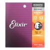 ELIXIR 11052 ACOUSTIC NANOWEB LIGHT 12-53 x 3SET Acoustic Guitar String