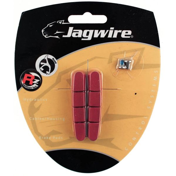 Jagwire Road Pro Brake Pad Wet Insert - Red/Black