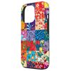 iPhone 13 Pro Colorful Patchwork Collage Shabby Floral Chic Pattern Case