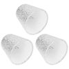 3Pcs Small Lamp Shades E14 Bright Thin Lightweight High Transmittance US