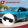 HEROFFIX Dashboard Dash Cover for Subaru XV/IMPREZA 2012-2016 Interior Dashboard Mat Black Suede