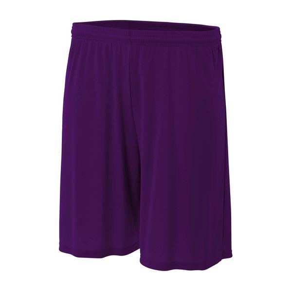 A4 Mens Cooling Performance Short, XL, Purple