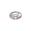 B&P Lamp® 3" Dia. Brass Vase Cap, Nickel Finish