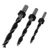 3 Piece - Dowel Drill Set 6mm, 8mm & 10mm