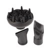 Universal Diffuser Hair Dryer Attachment, Dryer Diffuser Nozzle Set 3Pcs Hair Styling Tool for Various Hairstyles