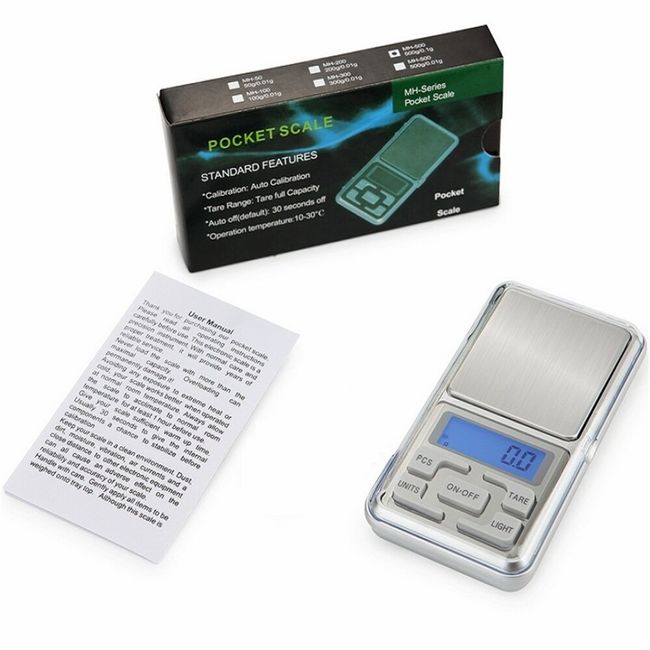 200g/300g/500g x 0.01g /0.1g/Mini Presicion Pocket Electronic Digital Scale  for Gold Jewelry Balance Gram Scales - AliExpress