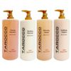 Bath Set - 22.5 oz Tarocco Moisturizing Shampoo, Conditioning Treatment, Nourishing Moisturizer and Body Wash with Sicilian Blood Oranges by Baronessa Cali