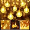LED Plug in Globe String Lights, Perfect Decorative LED Lights for Indoor Outdoo