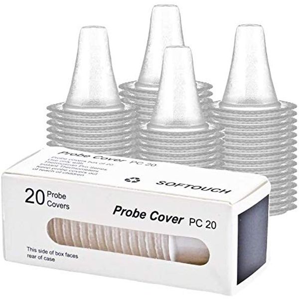 Braun Replacement Probe Covers for Ear Thermometers (Pack of 20)