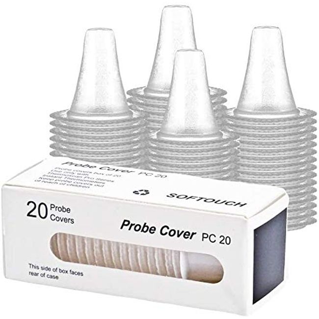 Braun Replacement Probe Covers for Ear Thermometers (Pack of 20)