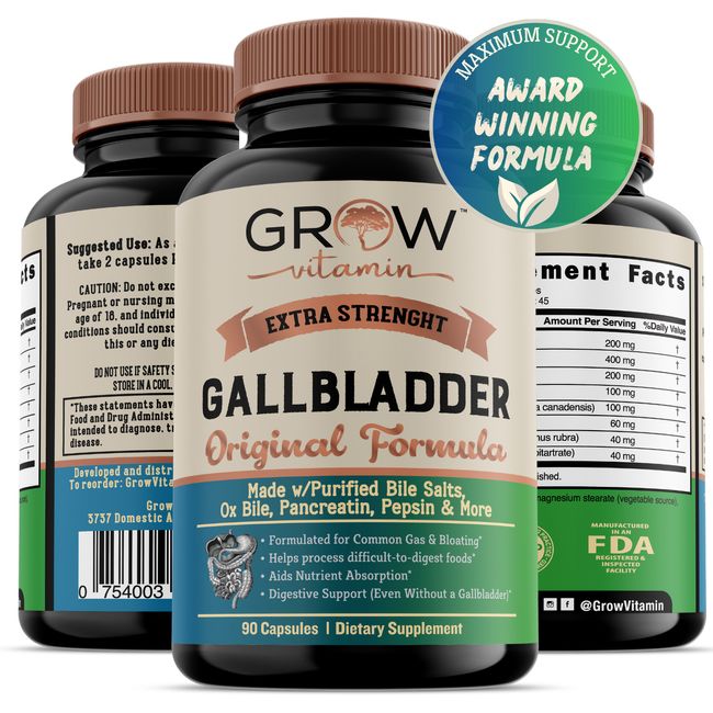 Gallbladder Formula EXTRA STRENGHT💪 Better Digestion, Improved Absorption +MORE