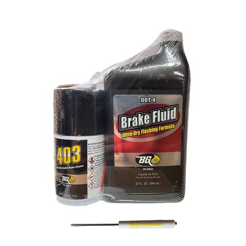 Smilyeez BG Brake Fluid Brake Cleaner Kit PN K8830CC with Pocket Screwdriver (1)