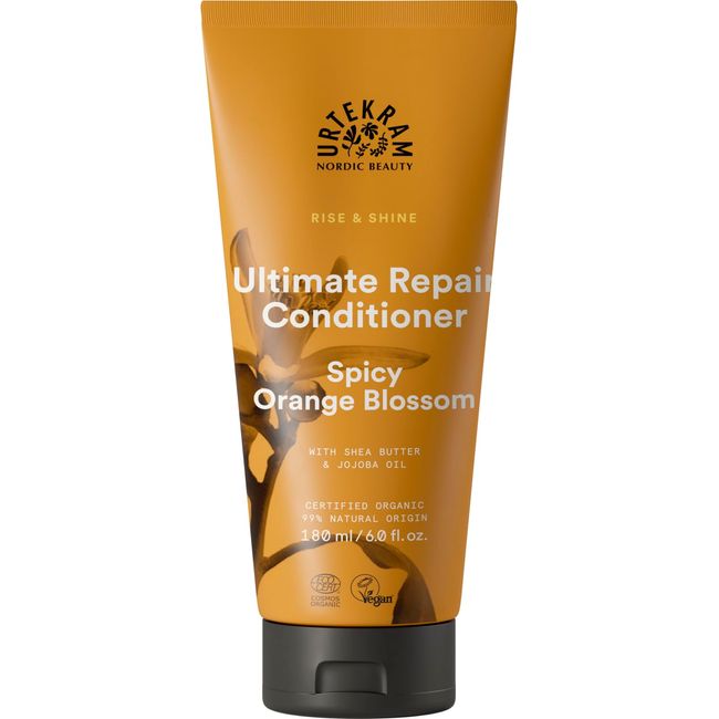 Urtekram Spicy Orange Blossom Conditioner for Damaged and Dry Hair, 180 ml