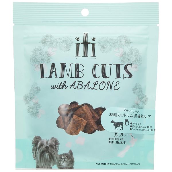 ITI Dog Treats Condensed Cut Lamb Liver Function Care Lamb, 100g (x1)