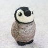 Hawthorn Handmade Baby Penguin Needle Felting Kit - Needle Felting Craft Kits for Adults & Kids, Includes 100% British Felting Wool, Felting Needles & Instructions - Approx 7.5cm Tall
