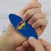 Superman Rainbow Shield Logo Double-Sided Oval Nail File Emery Board Set 4 Pack