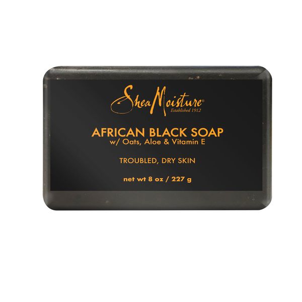 Shea Moisture African Black Bar Soap with Shea Butter
