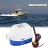 Automatic Submersible Bilge Auto Water Pump, 12v 1100GPH Automatic Submersible Bilge Fully Auto Float Switch Internal with Float Switch for Boat