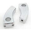 Topteng 3.5 Inch Billet Chrome 1 Inch Bars Riser Pull Back 1.5 Inch for Hon-da Shadow Intruder VTX