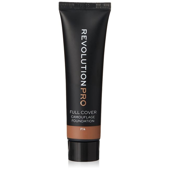 Revolution Pro, Full Cover Camouflage, Foundation, F14, 25ml