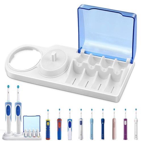 Toothbrush Holder Electric Toothbrush Head Toothbrush Holder for Oral B D Series White
