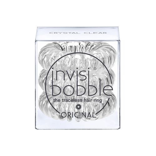 Invisibobble Elastico Capelli, Trasparente Crystal Clear, 3 pezzi