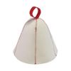 Sf-saunahat Sauna Hat, red line (white)