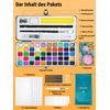 ANYUKE Watercolour Paint Set 50 Colours