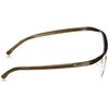 Hazuki Loupe Large 1.85x Clear Lens, Brown