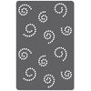 Rhinestone Genie Pattern-Swirls Magnetic Rhinestone Template, Black