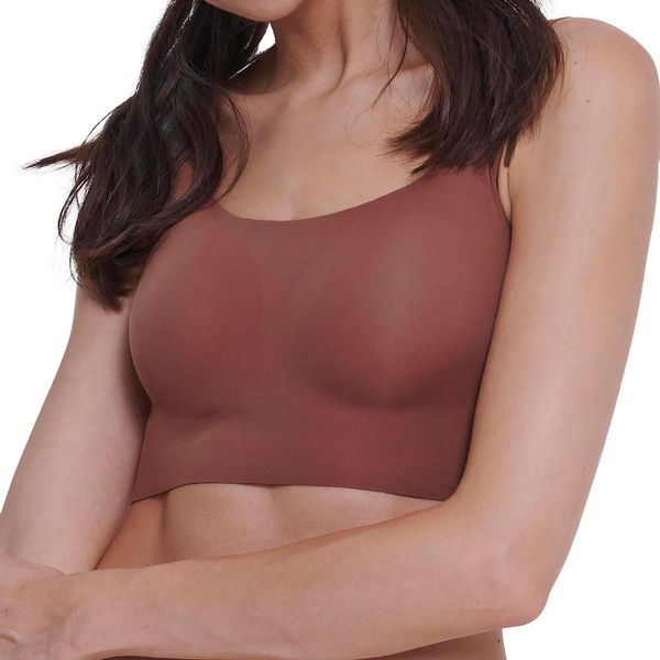 Sloggi Damen Zero Feel 2.0 Top Bra, Burnt Henna, L