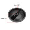 uxcell Timer Knobs Range Replacement Knobs Time Control Knob Round D Shape Shaft for Electronic Microwave Oven Cooker 3pcs