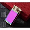 Retro Rocker Cigar Cigarette Jet Torch Refillable Butane Lighter in Rainbow