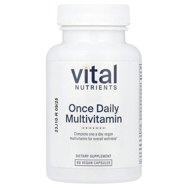 Once Daily Multivitamin, 60 Vegan Capsules