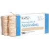 ForPro Premium Wood Applicators, Non-Sterile, Hair Removal Waxing Sticks, Large, 6” L x .75” W, 100-Count