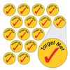 980 Target Met Tick Diddi Dot School Teacher Stickers 10mm Primary Teaching Services
