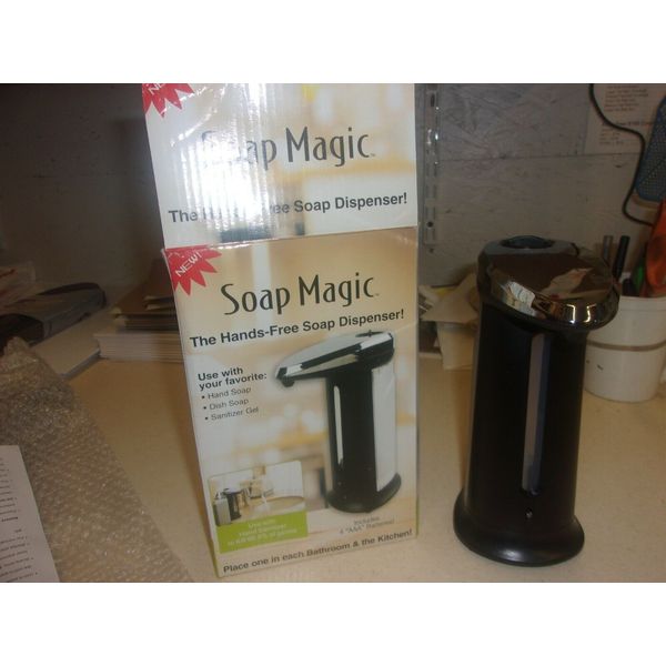 SOAP MAGIC MOTION ACTIVATED SOAP OR GEL DISPENSER  Hand Sanitizer