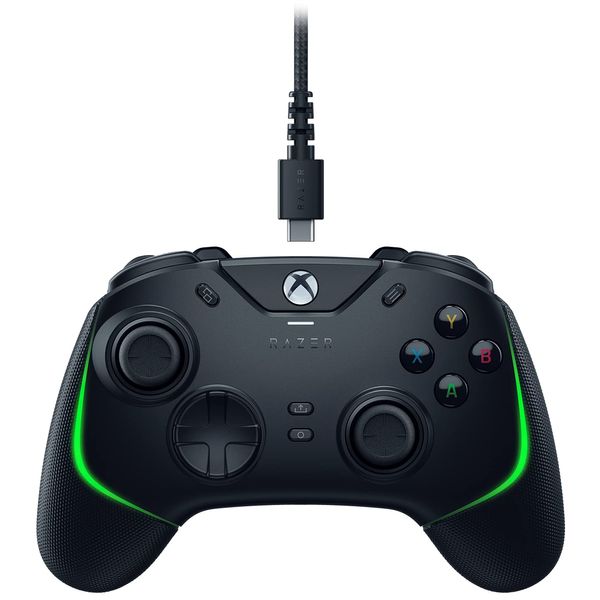 Razer Wolverine V2 Chroma PC & XBOX Controller, Metactile Action Buttons, Arrow Keys Assignment, 6 Multi-Function Buttons, Hair Trigger Mode with Trigger Stop, Intensive Fire, Compatible with Choma