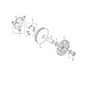 GENUINE Honda Vision NSC110 Kickstart Gear Bendix + Holder Comp, Bendix Cup