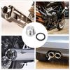 M12 1.25mm Oxygen Sensor Remove Socket Sensor Blanking Plug Hex Bolt Bung Plug for Motorcycles, Cars