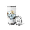 Sleeping Eagle Bed Cute Eagle Sleeping Eagle Lover Napping Stainless Steel Insulated Tumbler