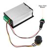QWORK® DC 6-60V 30A, PWM DC Motor Speed Controller with LED Display and Adjustable Switch