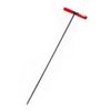 48" Soil Probe with Steel T-Handle & Sharpened Tip for Garden Soil Sampling