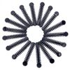 Rubber Bands for Braces, 1040 Pcs Black Orthodontic Ligature Ties O-Rings Elastic Braces Rubber Bands