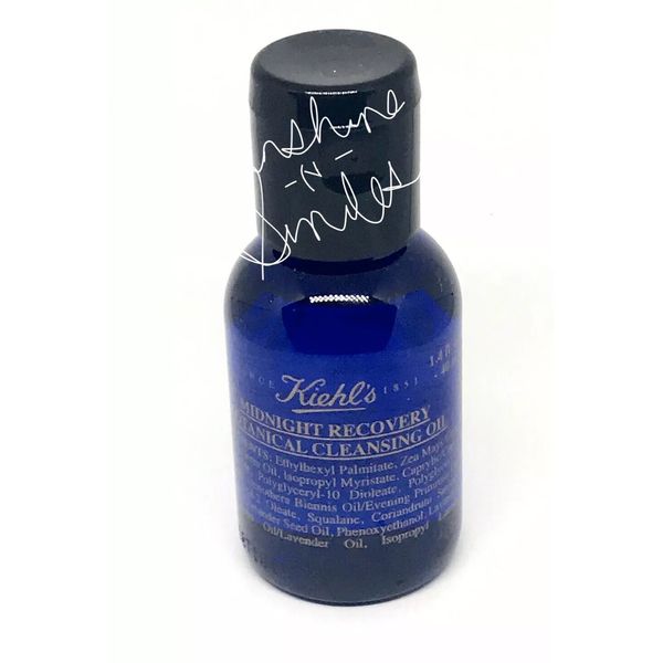 KIEHLS Kiehl’s MIDNIGHT RECOVERY Cleansing Face Oil Makeup Remover 40mL Sample