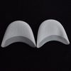SATiNU Ballet Gel Toe Pad, Toe Corrective Supporter, Toe Support, Toe Protection (One Size, A White)