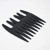 Professional Men Styling Comb, Pompadour Streaker Comb Texture Wide Tooth Comb for Hairstyling Shaping Wet Pick Hairdressing Comb, Black