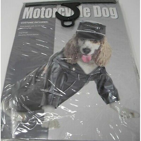 Dog Costume MOTORCYCLE DOG Halloween Small